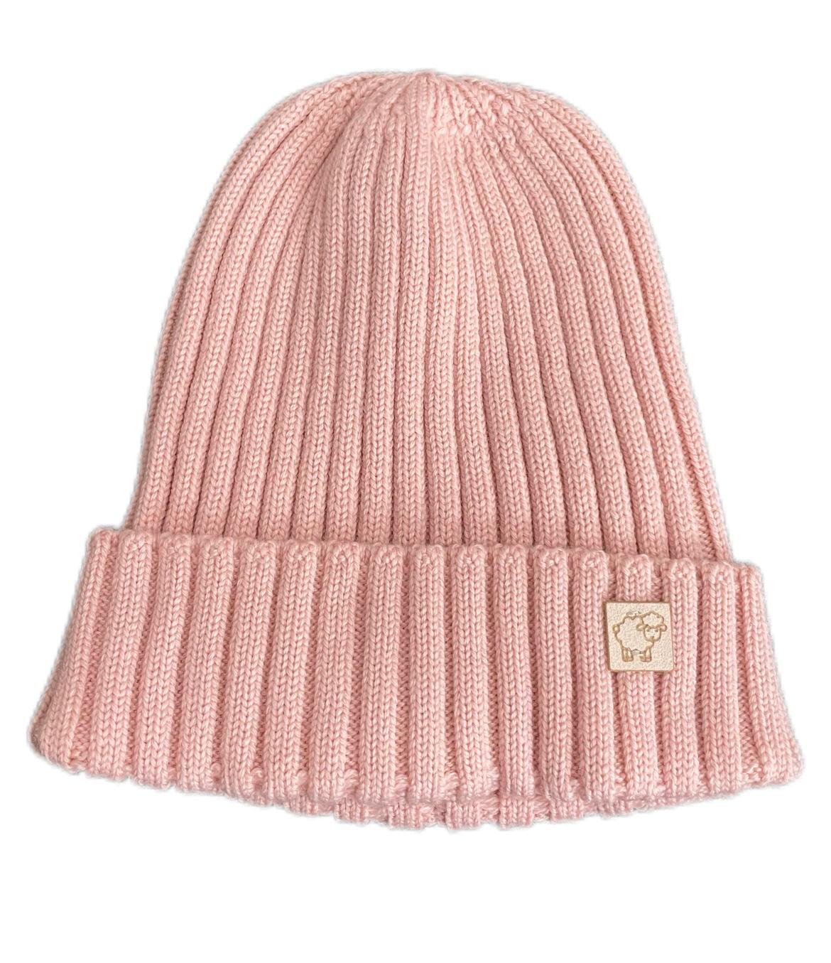 Berretta costine Rosa