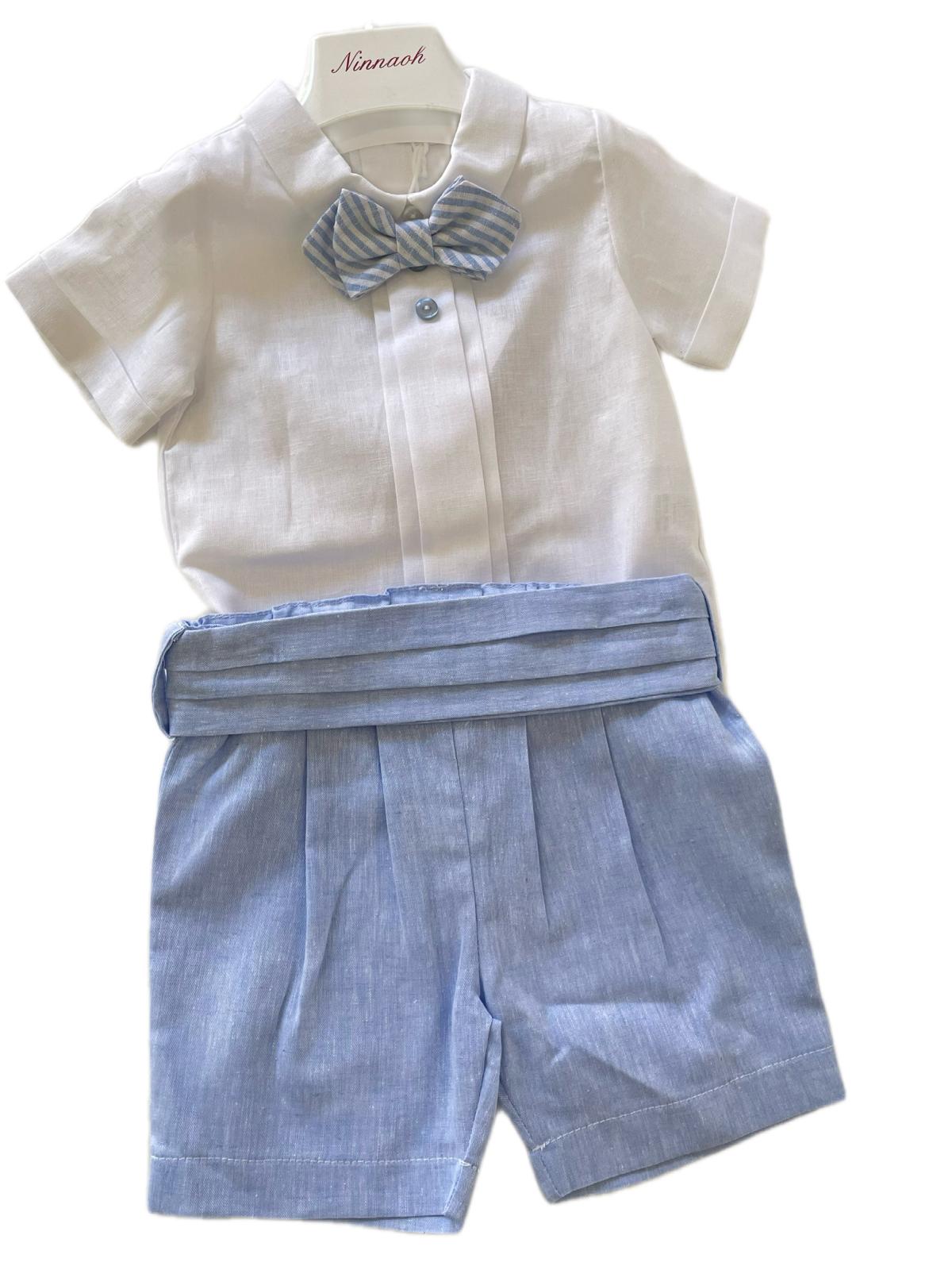 Completino 2 pezzi & papillon Cielo