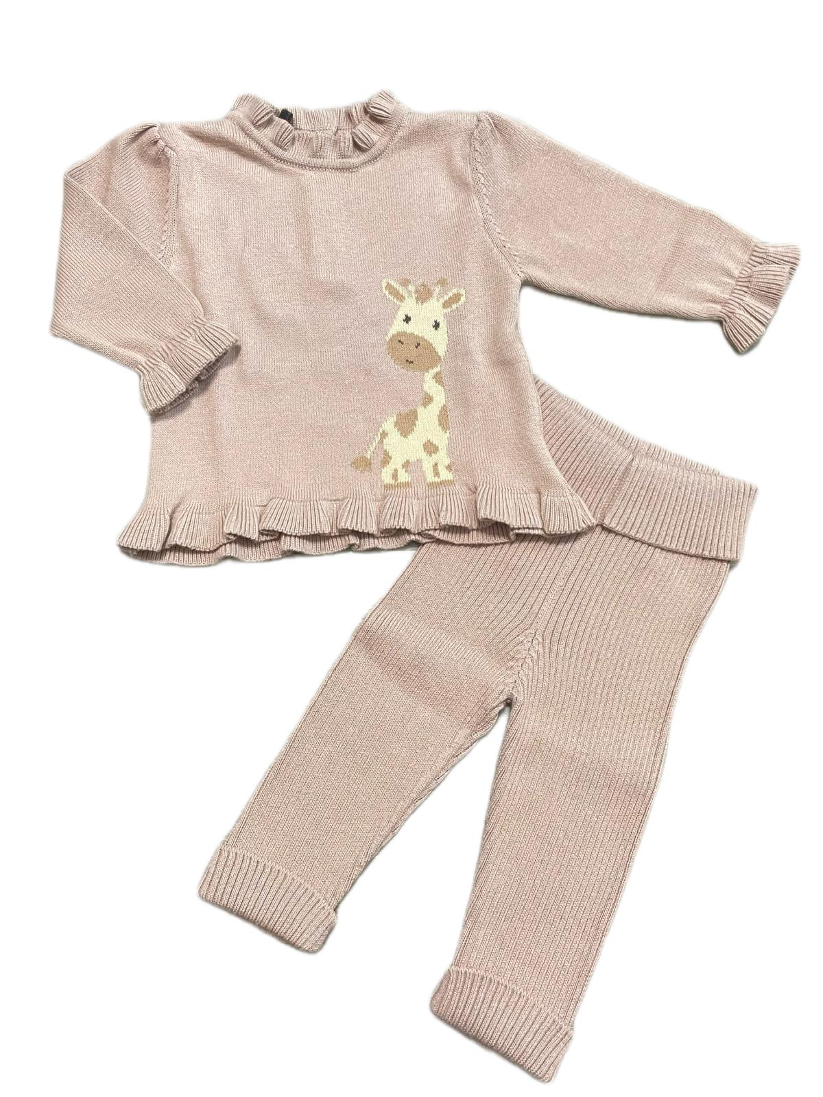 Completo Giraffa Rosa