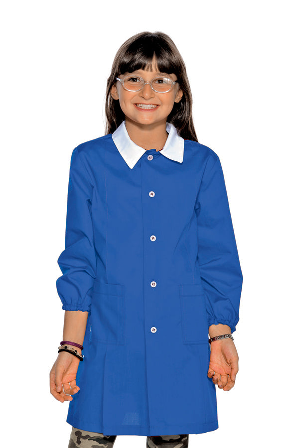 grembiule unisex blu