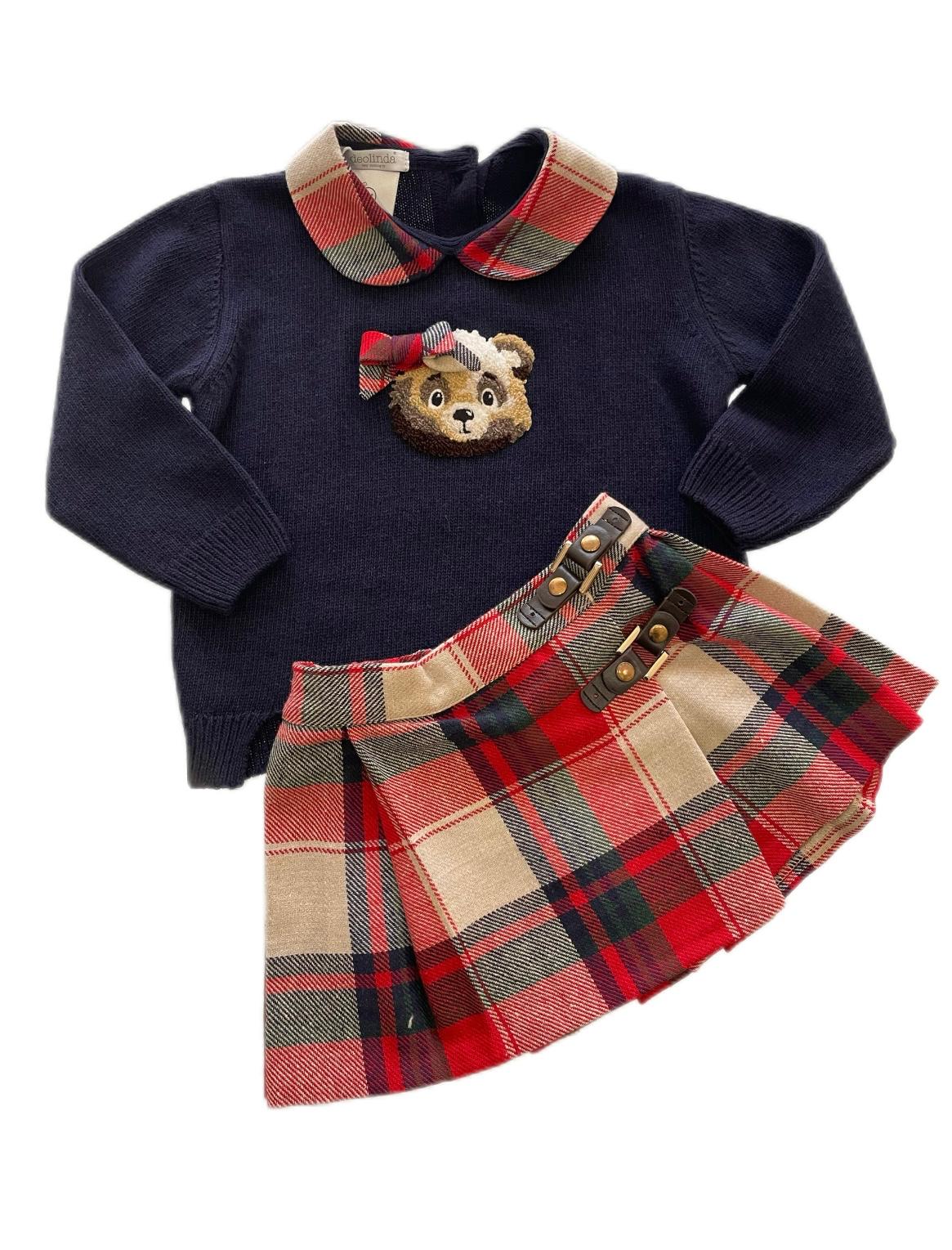 Completino Bimba Tartan