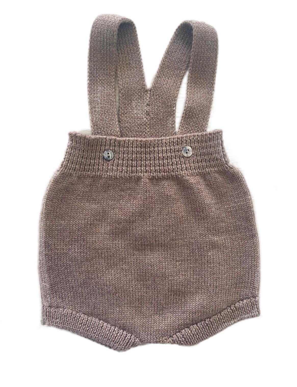 Culotte con Bretelle cioccolato