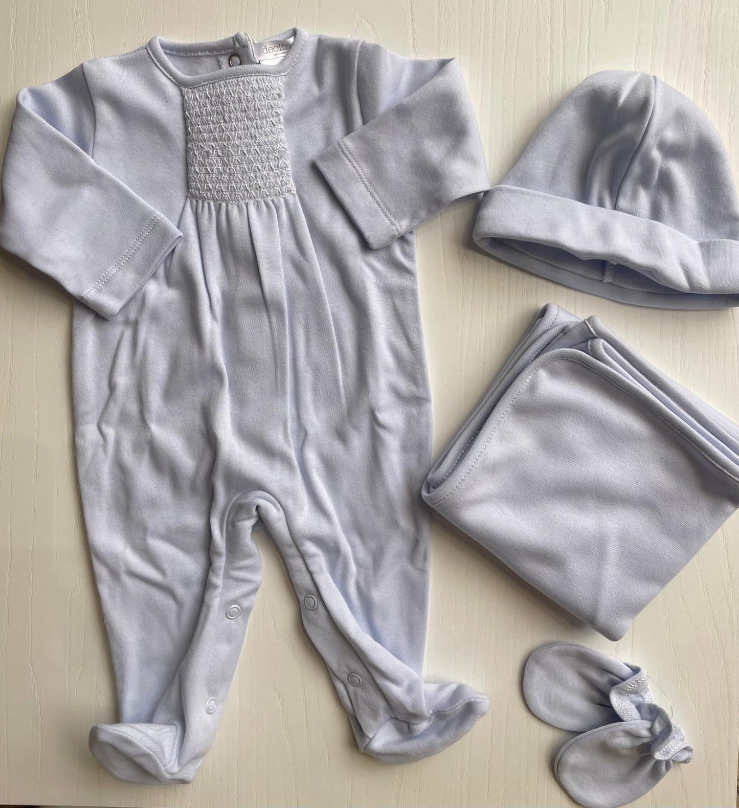 Set corredino Azzurro Polvere