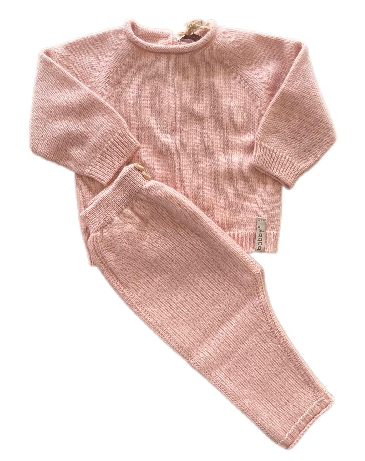 Completo 2 pz Rosa