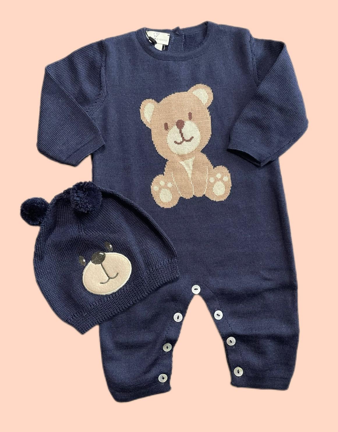 Tutina Teddy Blu
