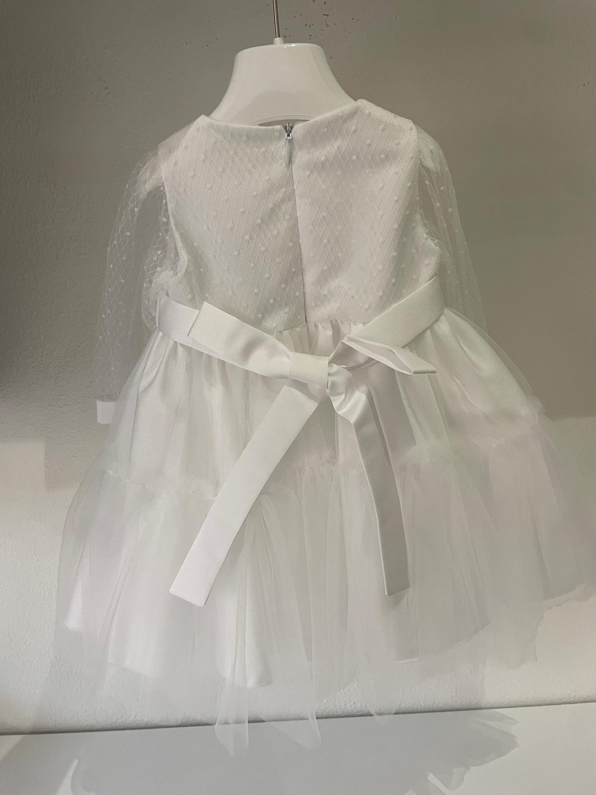 Abito in Mikado e Tulle