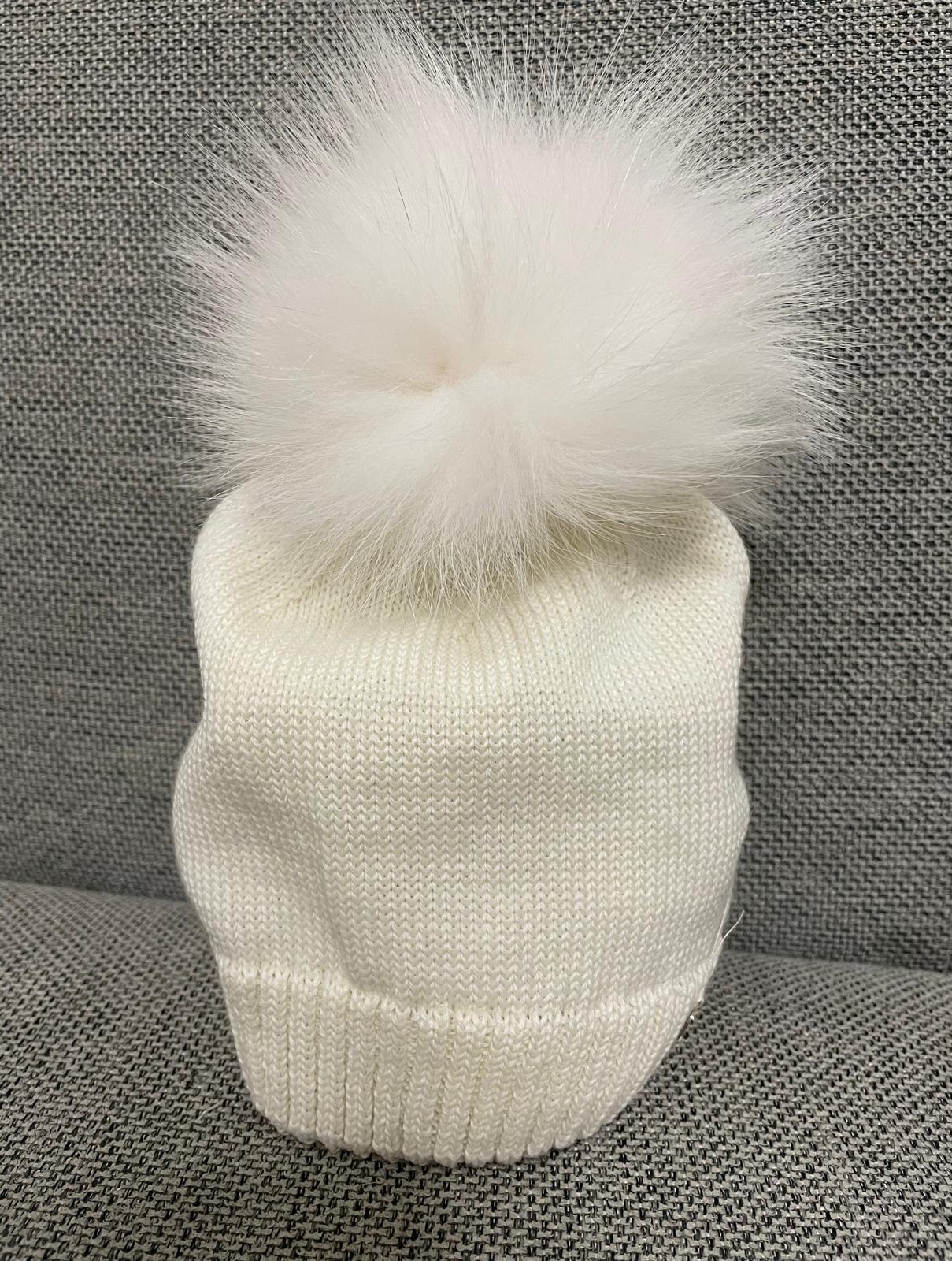 Cappellino con PonPon Baby