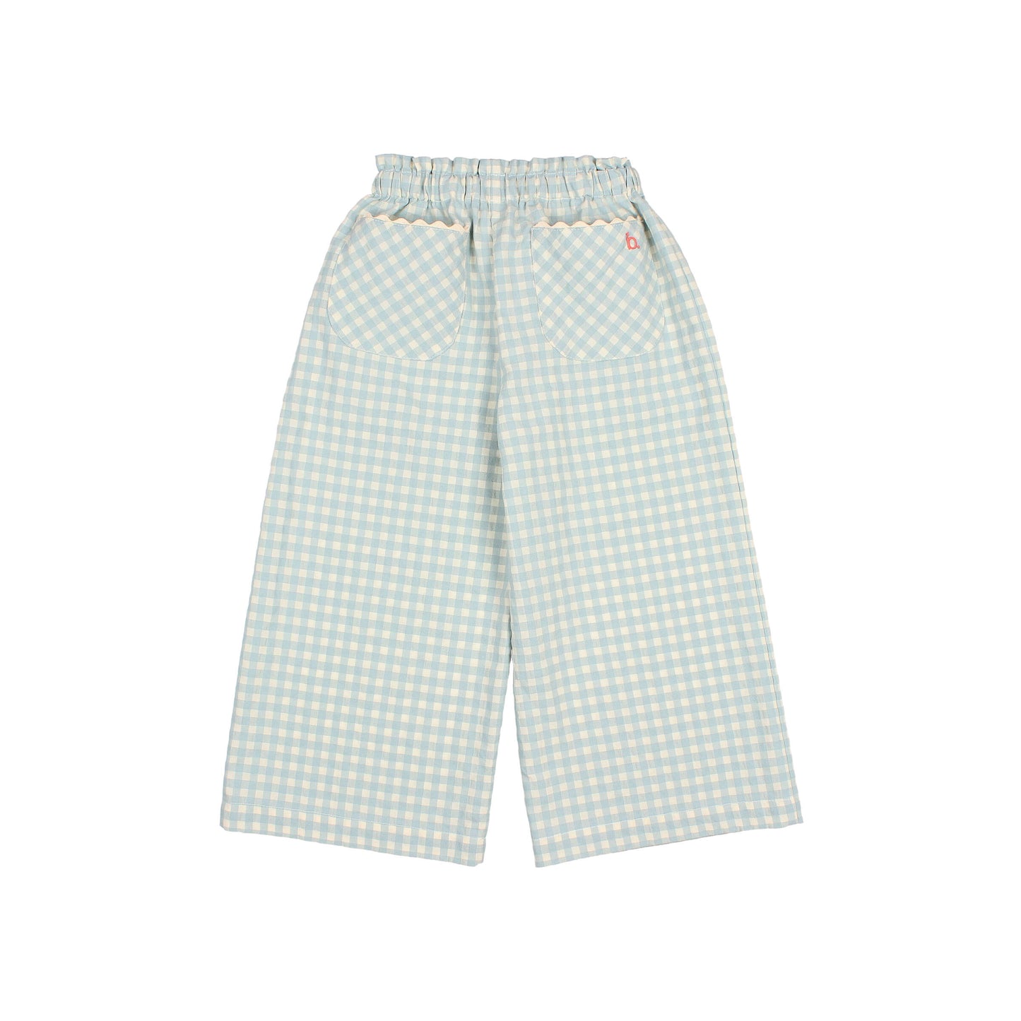 Pantalone Gingham Acqua