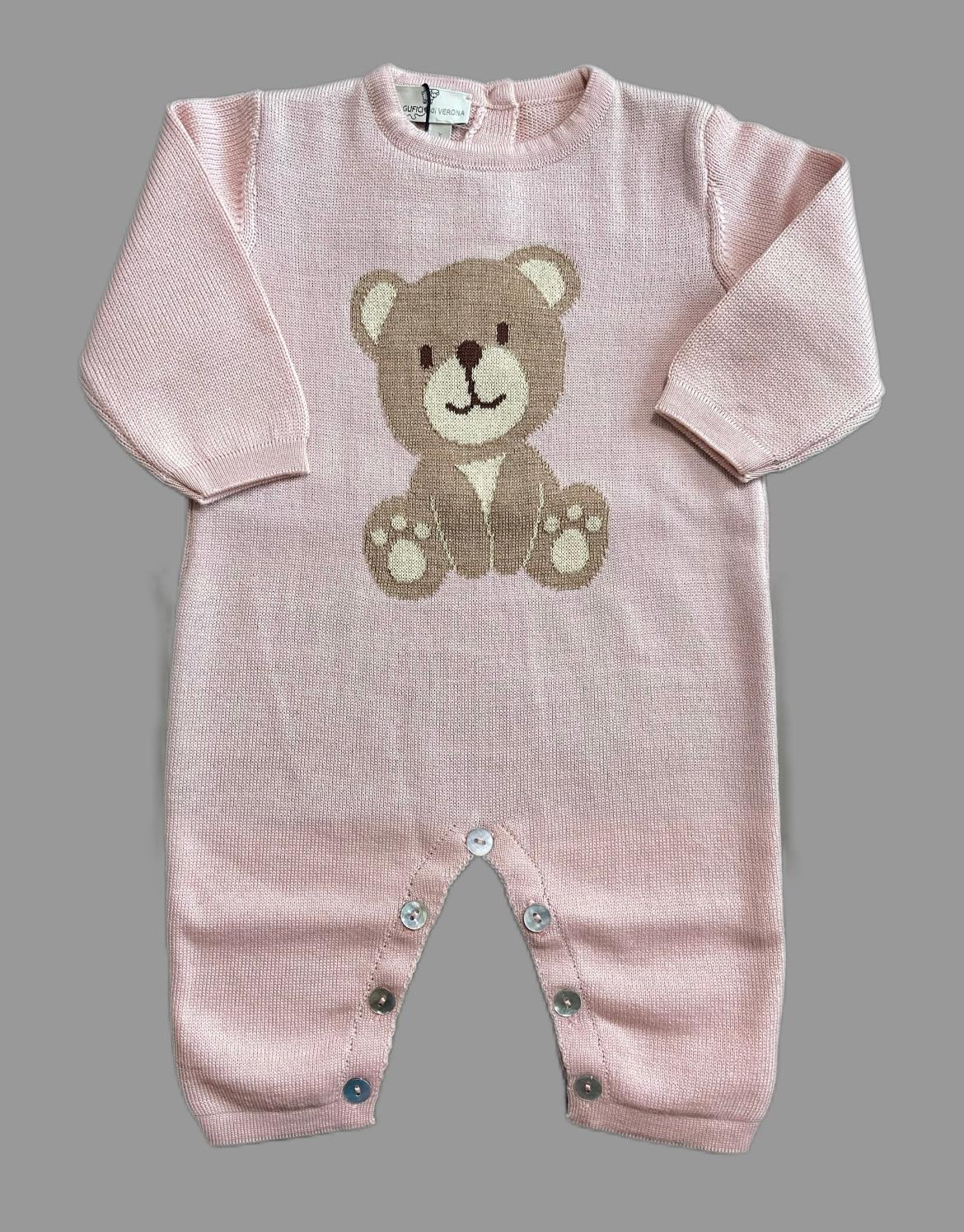 Tutina Teddy Rosa