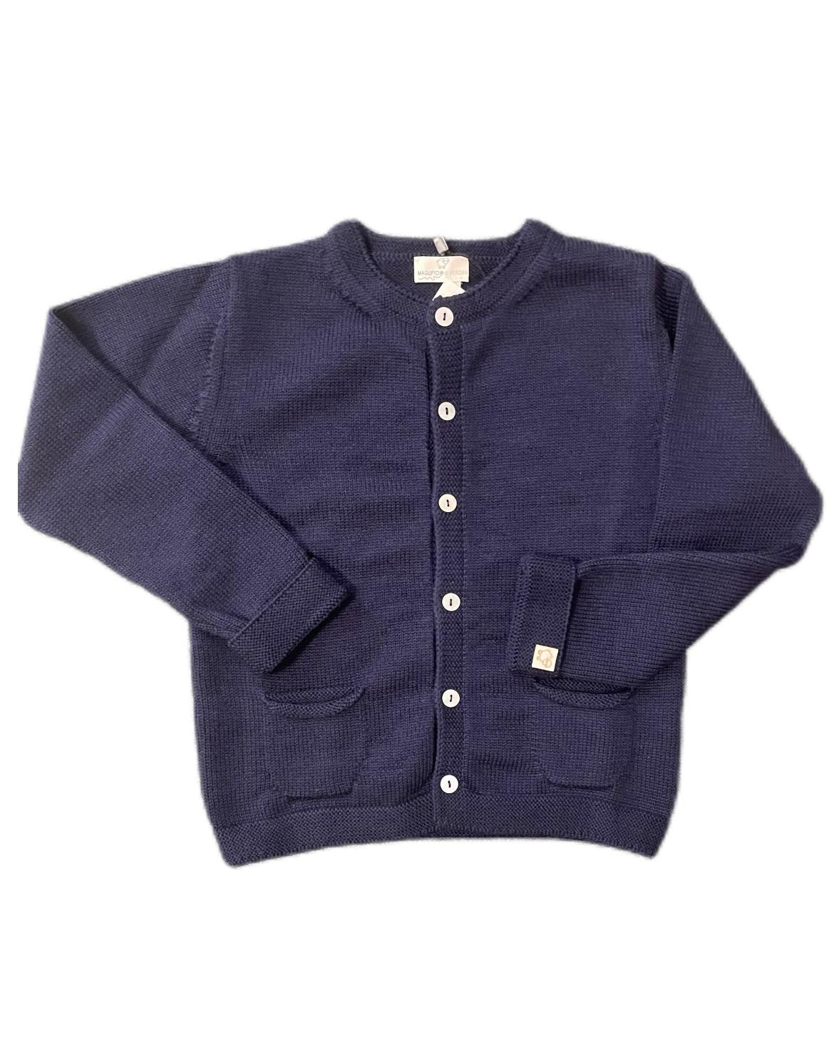 Cardigan Blu