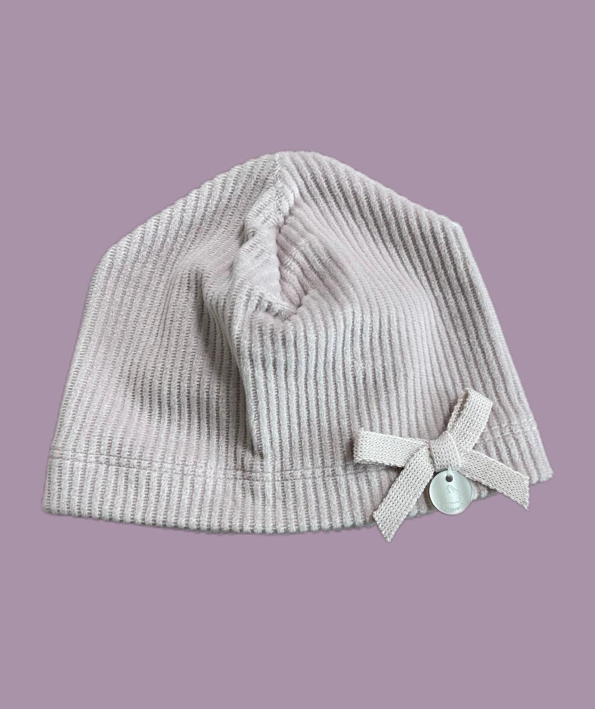 Cappellino costine "lilla"