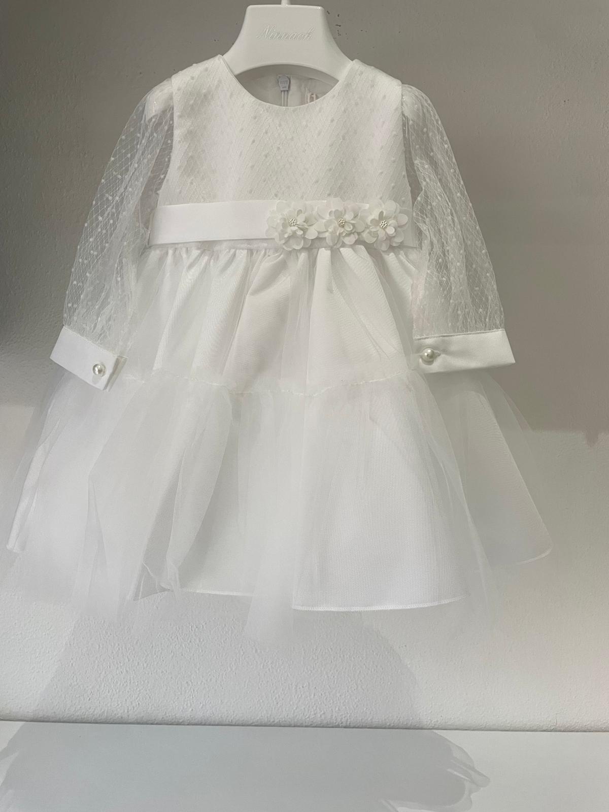 Abito in Mikado e Tulle