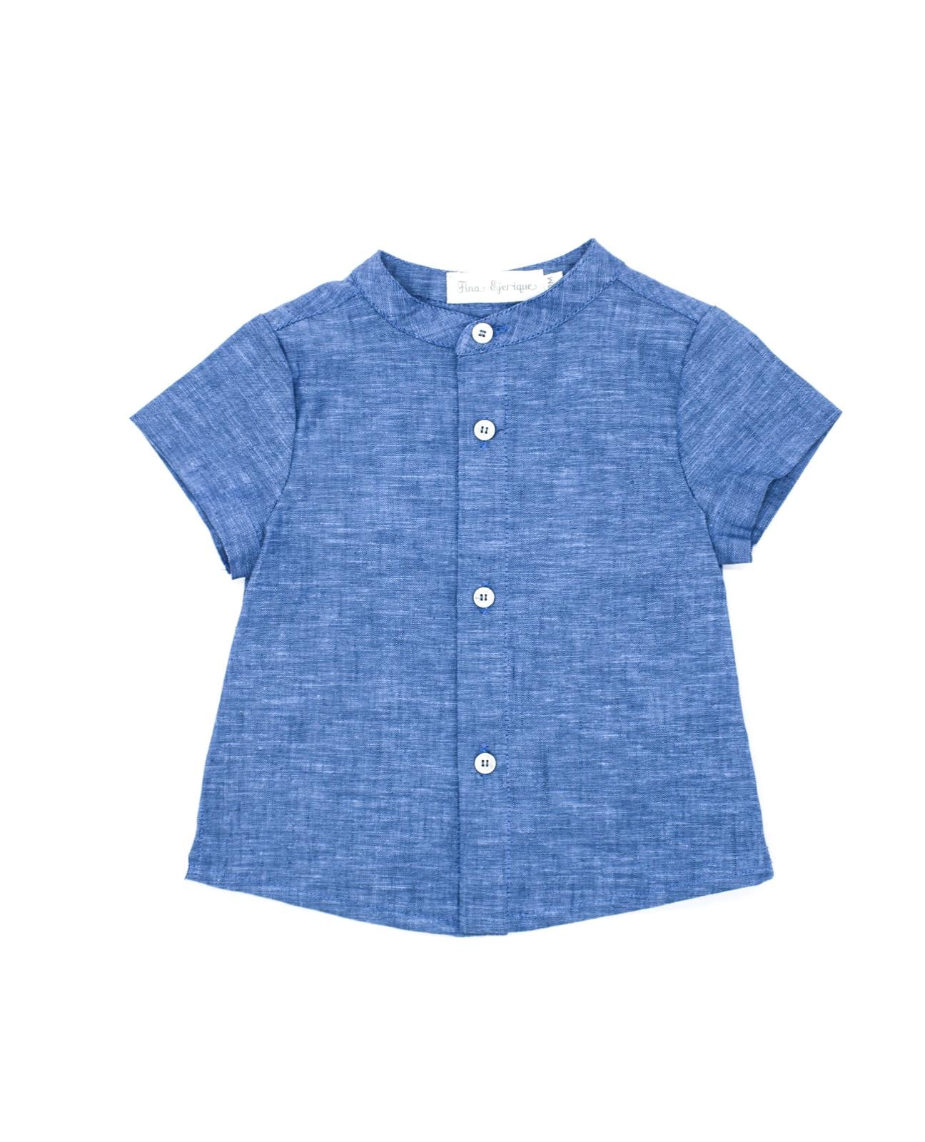 Camicia Blu serafino