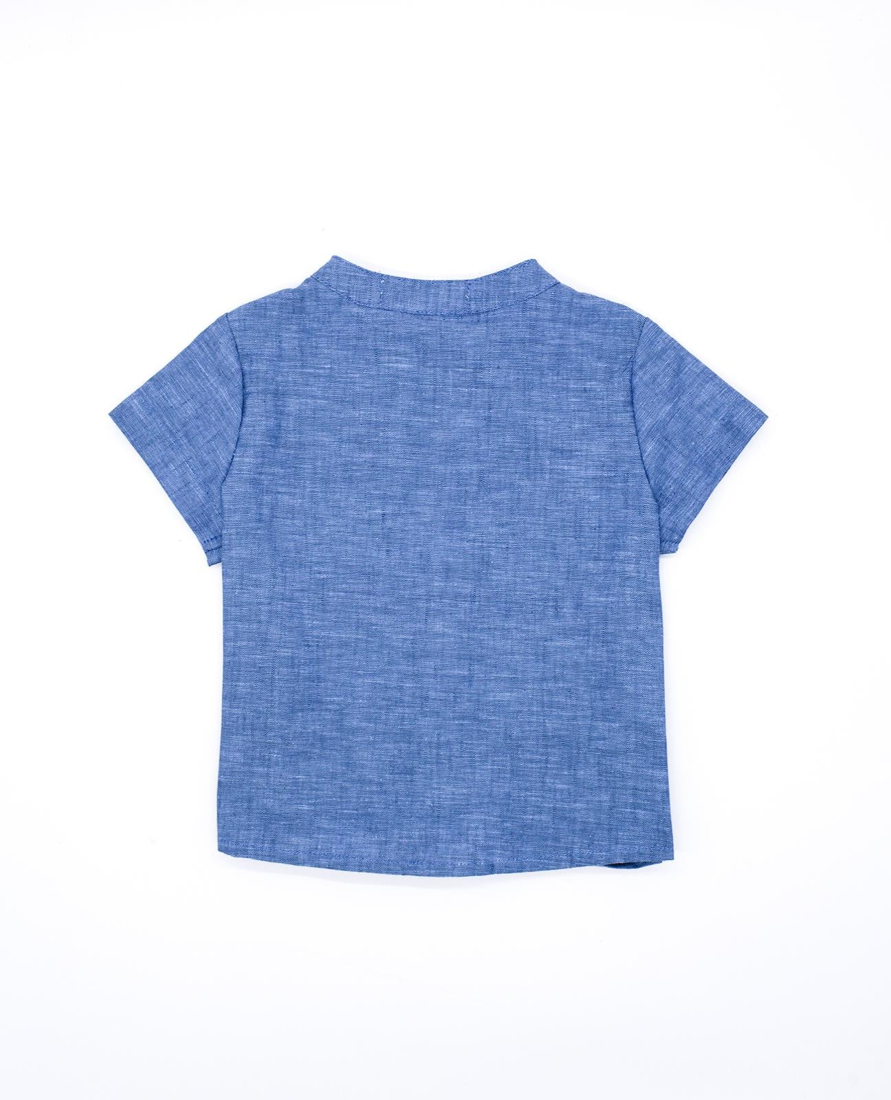 Camicia Blu serafino