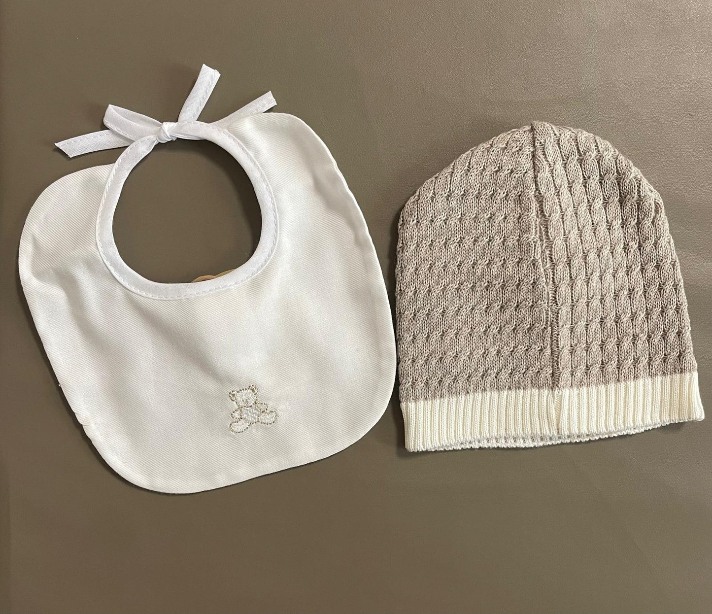 Set accessori "Panna&Tortora"