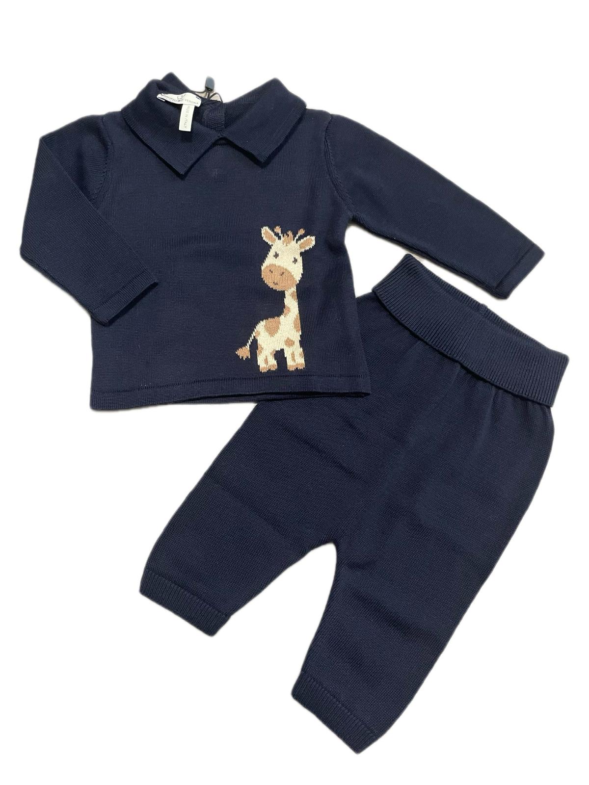 Completo Giraffa Blu