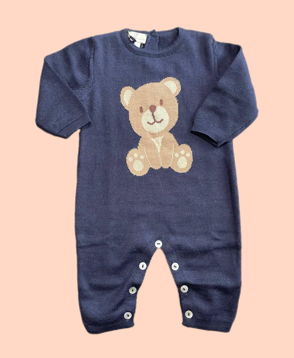 Tutina Teddy Blu